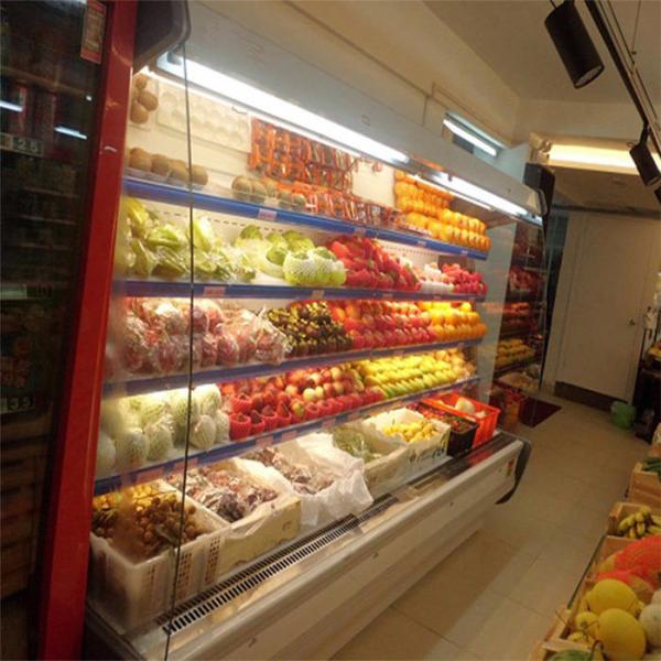 Quality 2M 1896W Supermarket Refrigeration Equipments For Fruit for sale