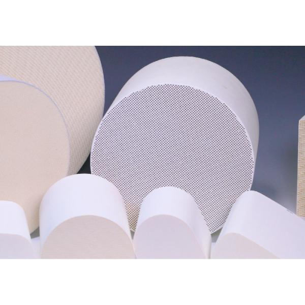 Quality Cylindrical Honeycomb Ceramic Support Customize For Catalytic Converters for sale