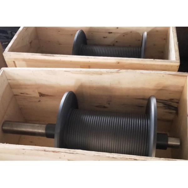 Quality 4 Layers 300kn Crane Winch Drum For Marine Equipment for sale