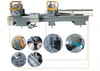 China CNC Auto UPVC Window Machine Double Head Cut Off Saw Machine 135x300mm Scale factory