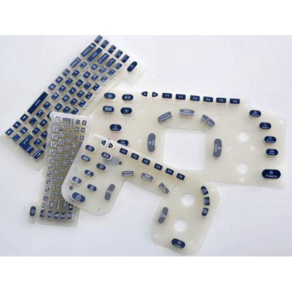 Quality Soft Rubber Keypad Buttons For Electronics Telecommunication for sale