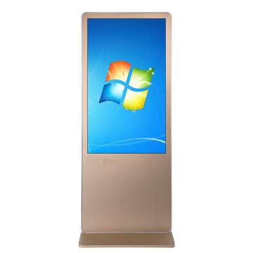 Quality Floor Stand Full HD Digital Signage Kiosk , Media Player Touch Screen Display 49 for sale