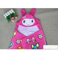 China Lightweight Convenient Hooded Poncho Towels Breathable Lovely 60*120cm factory