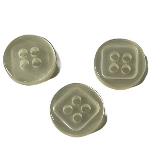 Quality 13mm 4 Holes Plastic Shirt Buttons Use On Men'S Shirt Clothing for sale