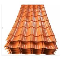 China ISO9001 Corrugated Steel Roofing Sheets Zinc Color Coated Roofing Sheet factory