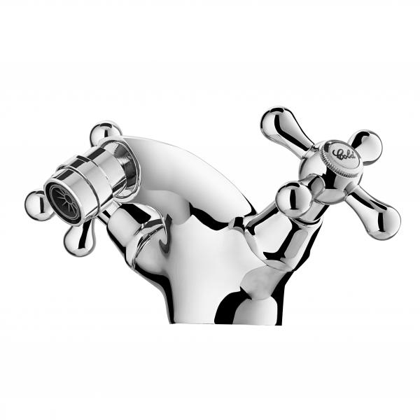 Quality Chrome Cross  Two Handle Bathroom Faucet for sale