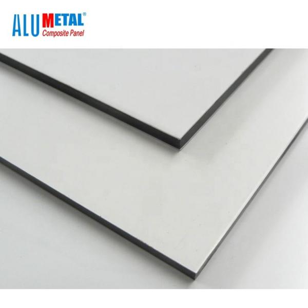 Quality 0.5mm Plastic 6000mm PE Aluminum Composite Panel Partition Panel Sheet Antistatic for sale