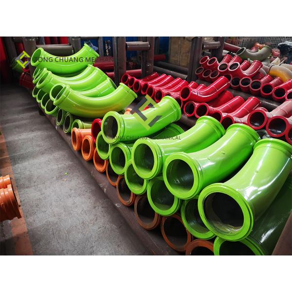 Quality 870mm Concrete Pump Pipeline No.2 Steel Pipe Angle A0514000 for sale