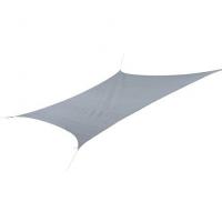 China Grey Rectangle Waterproof Sun Shade Sail For Seating Areas And Playgrounds factory