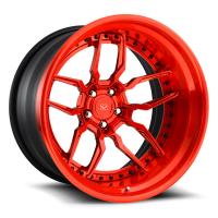 Quality 18-24 inch customize 3 piece forged wheel rim with deep lip for sale