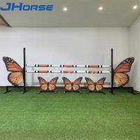 China Solid Pvc Show Jumping Equipment With Green / Customized Options 1 Year factory