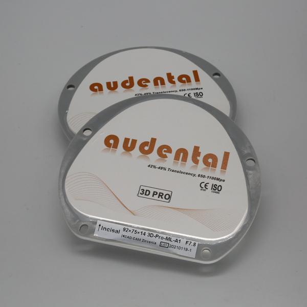 Quality Dental Pre Shaded Zirconia Block Multilayer Amann Girrbach Zirconia for sale