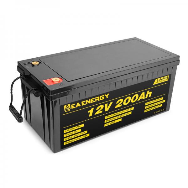 Quality Deep Cycle 12.8V Rechargeable Lithium Battery For Home Power Storage for sale