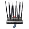 China 12 Channels WIFI5.8G, UHF/ VHF LOJACK Jamming Distance 60m Signal Jammer factory