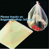 China Pva Water Soluble Trip Laundry Bags Pva Plastic Bag, Disposable Water Soluble PVA Bag For Hospital Infection factory