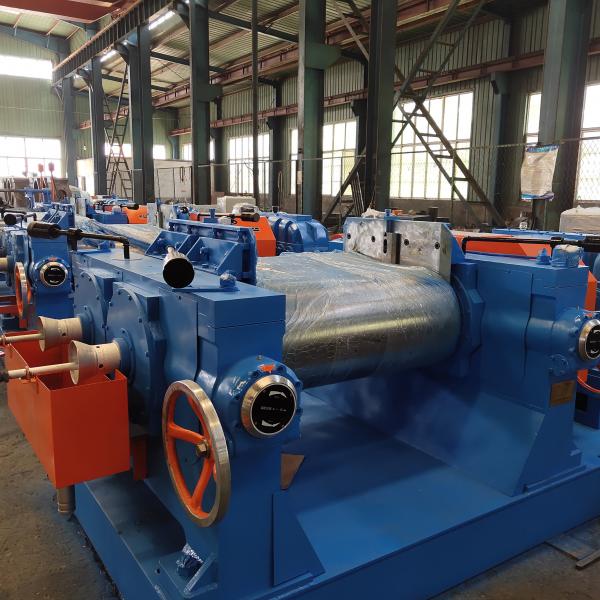 Quality 55kW Two Roll Rubber Refiner Mill Rubber Process Machine Tyre Refinery for sale