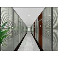 Quality 2.54cm Blinds Between Glass Double Glazed Windows With Blinds In Between For for sale
