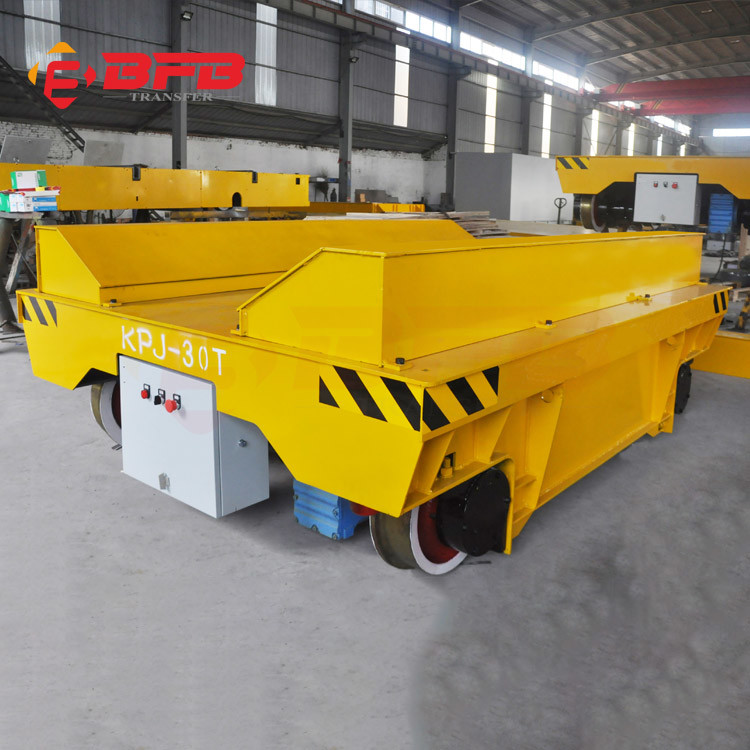 China Remote Control Battery Transfer Cart For Industrial Field 50tons factory