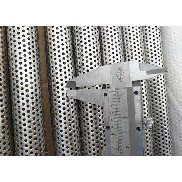 Quality Perforated Metal Tube by Straight Seam Welding or Spiral Welding Method for sale