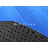 China Perforated Elastic SBR Neoprene Sheet Airprene Fabric With Fabric Lamination factory