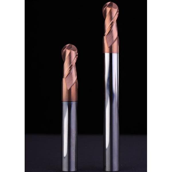 Quality Hot Sale High Quality Solid 2 Flutes Ball Nose Carbide Insert End Mill for sale