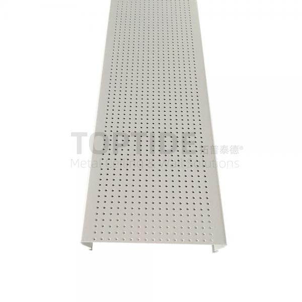 Quality Acoustic Metal False Ceiling Suspension System Aluminum Profile Linear Baffle for sale