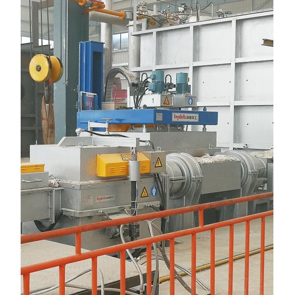 Quality BDU On Line 45KW Four Graphite Rotor Vacuum Degassing System Process To Refine Aluminium for sale