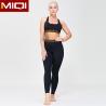 China Customized 2 Pcs Set Sports Bra And Leggings Fitness Set With Your Own Logo Yoga Suits factory