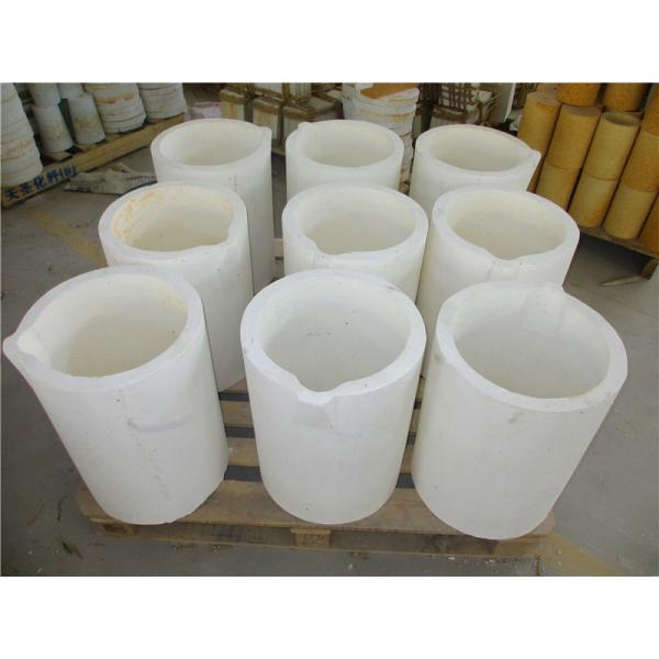 Quality White Refractory Ceramic Crucibles Graphite Melting Crucible For Drying Burning for sale