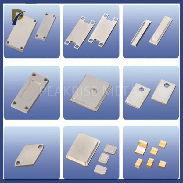 Quality Custom Copper Molybdenum Microelectronic Material MoCu Alloy Electronic Package for sale