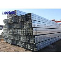 China Welded Pre Galvanized Steel Pipe Hot Dipped Black Square Tube factory