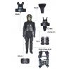 China Knee Protection Tactical Body Armor Suit Riot Gear Clothing With Bionic Structure factory
