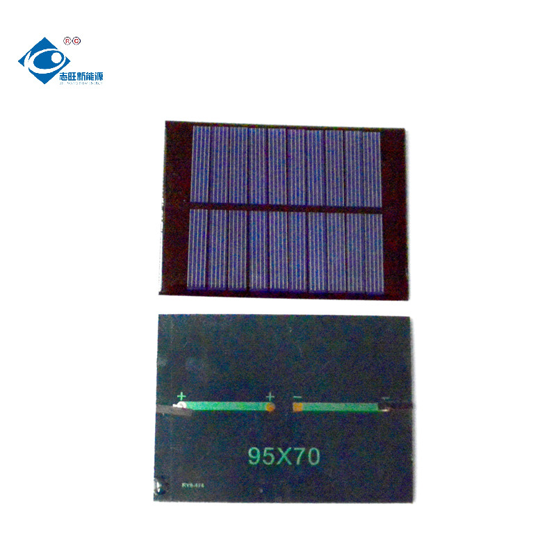 China W-9570 Epoxy Resin Solar Panel 5V Outdoor Spotlights Solar Charger 0.75W factory