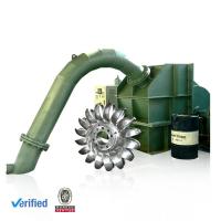 Quality 1250kw Horizontal Pelton Hydro Turbine 92% Efficiency 120m Water Head for sale