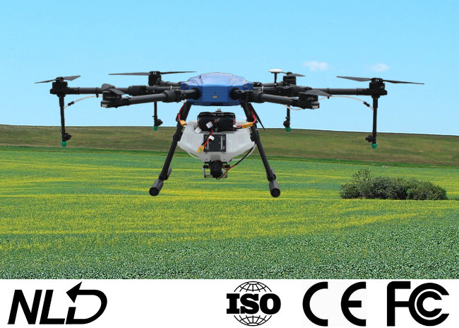 China 16L 30L 50L Insecticide Spraying Drone 4 Mist Nozzles With Batteries factory