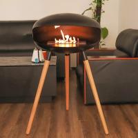 Quality Carbon Steel 27.5 Inch Ethanol Fire Pits 26.5kg Cocoon Ethanol for sale