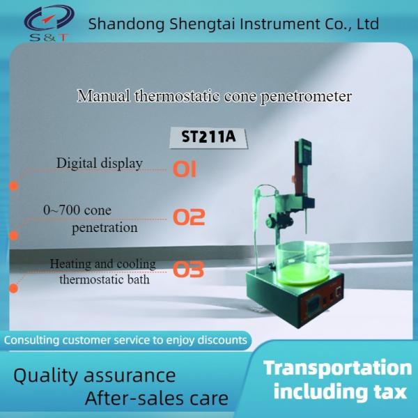 Quality Pharmaceutical Test ST211A Manual Constant Temperature Cone Penetration Tester Water Bath Temperature Automatic Control for sale