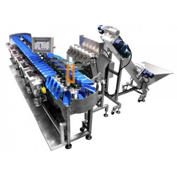 Quality 300WPM 1000g Fruit And Vegetable Packaging Machine Weight Sorting Machine for sale