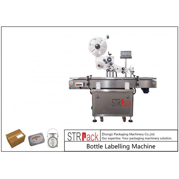 Quality Electric Plane Self Adhesive Labeling Machine , Carton / Can / Bag Labeling Machine for sale