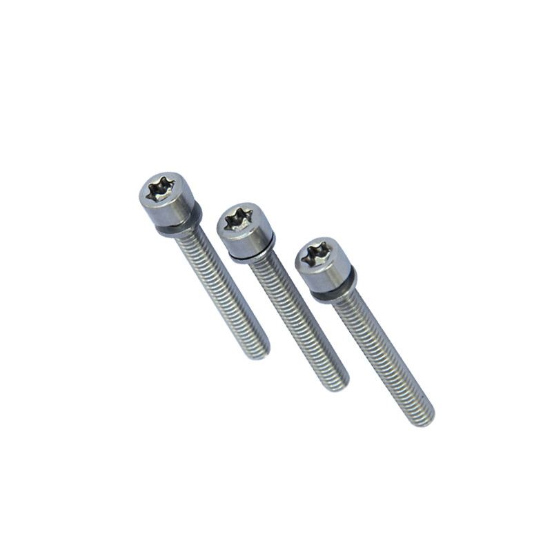 China Internal Tooth Lock Washer Stainless Steel SEMS Screws 6-32 Thread Size 1/2 Long factory