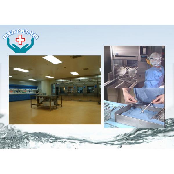 Quality Hospital CSSD High Temperature High Presure Steam Sterilizer Pass Thru Door for sale