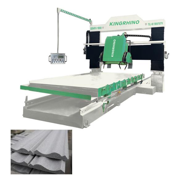 Quality 18.5kw 600mm Blade Gantry Type Stone Linear Profiling Machine For Marble Granite for sale