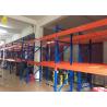 China Pipe Storage Warehouse Pallet Racking With Upright Guard / Bolts Custom Color factory