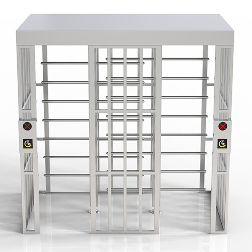 Quality Bar Full Height Turnstile Access Control Stainless Steel Safe Entry Door Gate for sale