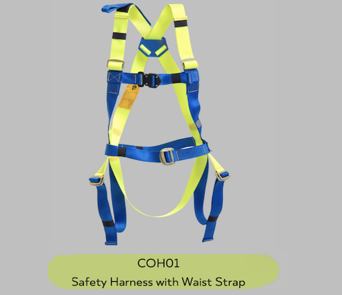 Quality ISO9001 Body Harness Fall Protection , Construction Fall Protection Harness for sale