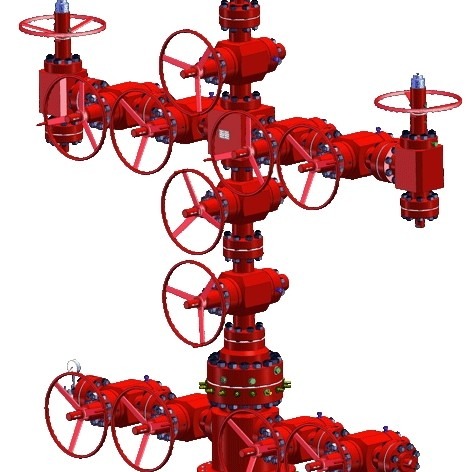 Quality Drilling API 6A Wellhead Christmas Tree Oilfield Wellhead Equipment Xmas Tree for sale