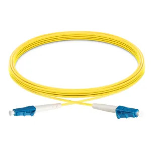 Quality RoHS Single Mode Fiber Jumpers LC-LC Fiber Optic Patch Cord for sale