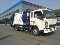 China 5 Or 8 Tons Garbage Waste Compactor HOWO 4x2 140HP 8m³ / Collector Trucks factory