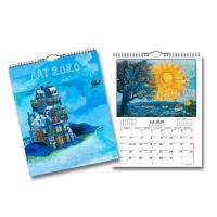 China Office Daily 12 Month Calendar Printing , Promotional Calendar Printing Service factory