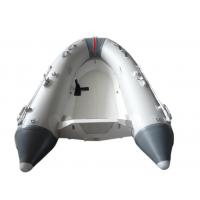 China Luxury Portable Hard Bottom Inflatable RIB Boats , Lightweight 3 Man Inflatable Boat factory